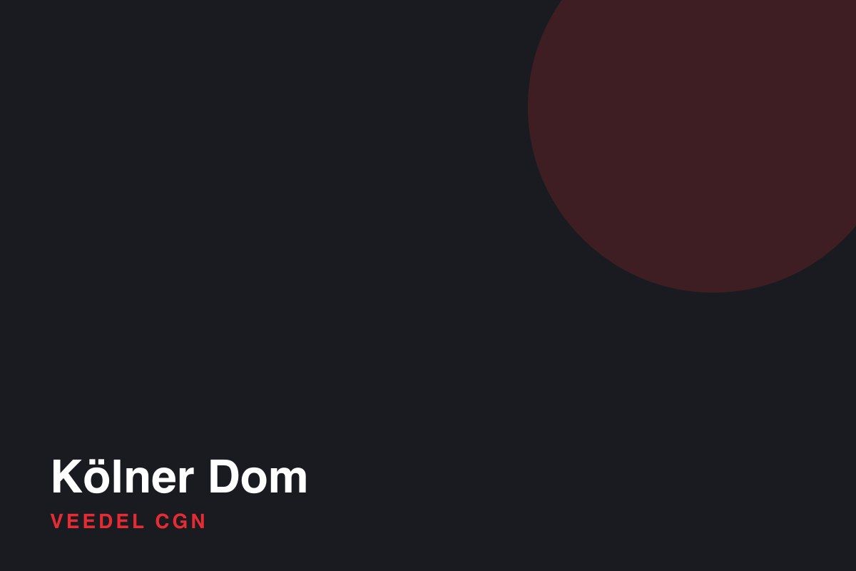 Kölner Dom — Altstadt, Köln